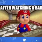 this has to be relateable | POV: me after watching a bad movie | image tagged in gifs,smg4,super mario,bad movies,movies,relatable | made w/ Imgflip video-to-gif maker