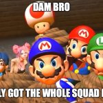 POV: Someone posted Cringe | Dam Bro; You really got the whole squad laughing | image tagged in when you really screw up in smg4,smg4 | made w/ Imgflip meme maker