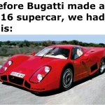 First supercar to have a W16 engine