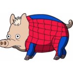spider pig template