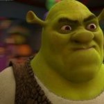 Angry shrek