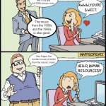 Classic music vs modern music | Hi Poppy, the music from between the 1970s and the 2000s always rocks. The music from the 1950s and the 1960s is also good. Hey Poppy, the modern music is better than the classic music. | image tagged in hello human resources,music,classic vs modern,poppy | made w/ Imgflip meme maker