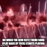Blessed my Ears | Me when the new Zeztz Theme Song (PLAY BACK by Yuta) starts playing: | image tagged in gifs,kamen rider,zeztz | made w/ Imgflip video-to-gif maker