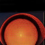 red light from traffic signal