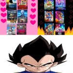 Vegeta Hates what ?