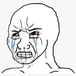 Rage Crying Meme generator flipped