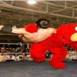 Elmo bodyslam