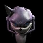 Grey Sonic GIF Template