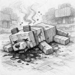 Minecraft dog dying