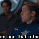 Understood that Reference