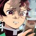 Cringe Tanjiro internal laugh