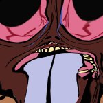 Wojak Suicide (eyes popping)/Blueworld committing suicide