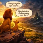 Simba Shadowy Place meme