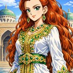 If Princess Lalla Salma of Morocco were in Dragon Ball