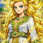 If Princess Lalla Salma of Morocco were in Dragon Ball