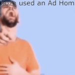 ad hominem template