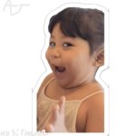 Baby with a no sir hand