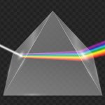 Light Rainbow Pyramid