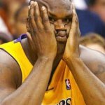 Shaq lakers cute face