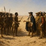 Europeans meet Africans