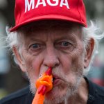 MAGA MAGAt man orange chicken Trump