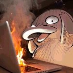 Pokemon Computer Fire