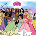 Group of Famous Fourteen Princesses