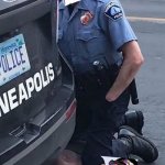 Chudjak kneeling on Blueworld's neck