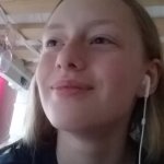 Blonde girl realizes GIF Template