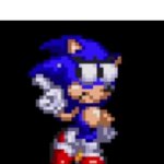 Disgusted Sonic side eye template | image tagged in disgusted sonic side eye | made w/ Imgflip meme maker