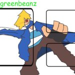 greenbeanz announcement temp template