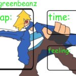 greenbeanz announcement temp meme