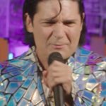 Corey Feldman in a clown suit