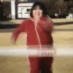 Finish line fat kid GIF Template