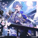 Kaminsato Ayato Birthday Art 2026 meme