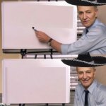 Cuck Scummer before & after notepad