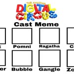 Make Your Own The Amazing Digital Circus Cast