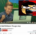 TF did I just made | Baton Rouge slop | image tagged in kids react to,uhh | made w/ Imgflip meme maker