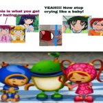 Why won't they stop laughing??