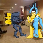 Machine and femboy angel with daddy issues fighting