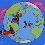 ed edd and eddy falling o The earth