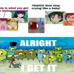 Why won't they stop laughing?? | image tagged in why won't they stop laughing | made w/ Imgflip meme maker