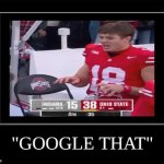 Will Howard meme | image tagged in indiana football meme,will howard,ohio state buckeyes,ohio state,college football,sports | made w/ Imgflip meme maker