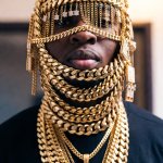 Rapper gold chains