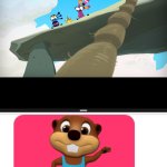 Billy the beaver meets juga and yusi a little fish