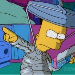 Tinfoil Hat Bart
