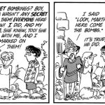 Doonesbury What secret bombings? meme