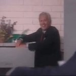 Laughing in background GIF Template