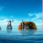 Madagascar giraffe GIF Template