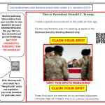 Old Doddering Don Disrespect for Fallen US Soldiers